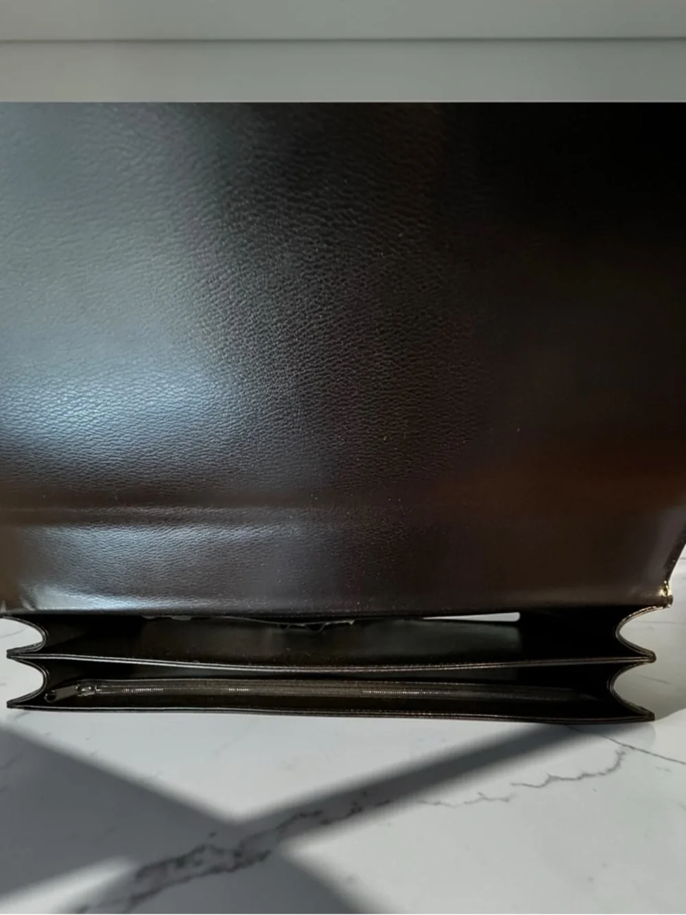 DUNHILL of LONDON Leather Briefcase / Portfolio / Satchel - ENGLAND NWT Vtg